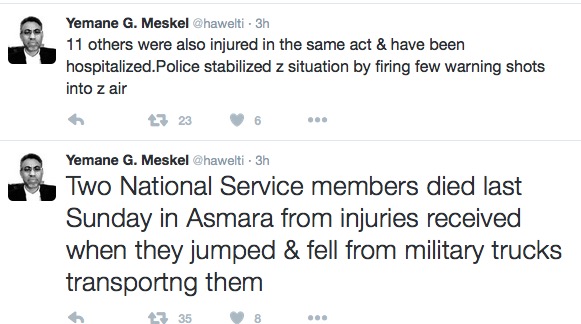 Asmara killings confirmed