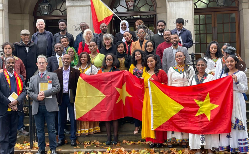 Tigray diaspora in UK lobbies Parliament