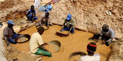 Artisanal gold miners Sudan